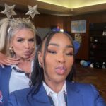 Chloe Burrows Instagram – Schools out for summer/winter/forever cos we too old x
Swipe to see me being cross at someone xxxXx Schools Out
