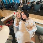 Chloe Burrows Instagram – Besties who travel together and wear matching @whitefoxboutique hoodies 😉✨ let’s gooooo 🇺🇸

Oh and matching dirty old passports 😅 ad

Use code MILLIEGRACE or CHLOEB for 30% discount off the website 🫶🏼 Heathrow Airport