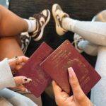 Chloe Burrows Instagram – Besties who travel together and wear matching @whitefoxboutique hoodies 😉✨ let’s gooooo 🇺🇸

Oh and matching dirty old passports 😅 ad

Use code MILLIEGRACE or CHLOEB for 30% discount off the website 🫶🏼 Heathrow Airport
