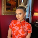Chloe Burrows Instagram - What’s cooking!!!! Make up @lielle_mua HAIRR @chris88hair 💖 London