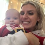 Chloe Burrows Instagram - Christmas hangovers made so much better with this little squidger!!!!!!!!! Happy Xmas everyone love from me xxxx