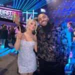 Chloe Burrows Instagram - I don’t think I’ll ever get over last night 😭 thank you so so so much to @kissfmuk for having me host their red carpet at the FUKIN @brits !!! WHAAAAAATTTTTTTT!!!!!!!!!!! If you told me even a month ago I wouldn’t have believed you!!! The most surreal evening ever with the best people meeting absolute fukin icons 🥹💖 I love you lot for keeping up with me and staying tuned for all the chaos this little life keeps giving!!! Let’s keep having fun forever xxxxx Glam - @harriotsglam Hair slay @hairbychrislong Styling @raywooldridge : Dress @hana_official1 Jewellery @katherinejamesjewellery @carrie_elizabeth_jewellery Bag @lalingilondon After party dress @danahareldesign The O2