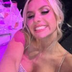 Chloe Burrows Instagram - I don’t think I’ll ever get over last night 😭 thank you so so so much to @kissfmuk for having me host their red carpet at the FUKIN @brits !!! WHAAAAAATTTTTTTT!!!!!!!!!!! If you told me even a month ago I wouldn’t have believed you!!! The most surreal evening ever with the best people meeting absolute fukin icons 🥹💖 I love you lot for keeping up with me and staying tuned for all the chaos this little life keeps giving!!! Let’s keep having fun forever xxxxx Glam - @harriotsglam Hair slay @hairbychrislong Styling @raywooldridge : Dress @hana_official1 Jewellery @katherinejamesjewellery @carrie_elizabeth_jewellery Bag @lalingilondon After party dress @danahareldesign The O2