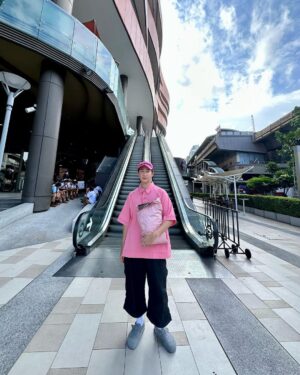 Chonlathorn Kongyingyong﻿ Instagram - Very pink🎠
ORIGINAL GREYHOUND AW2023 COMING SOON
@greyhoundoriginal 
@originalgreyhound