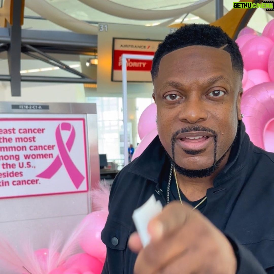 Chris Tucker Instagram - Happy Breast Cancer Month!💕 Sending my love to all the breast cancer survivors!