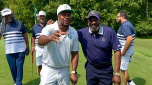 Chris Tucker Instagram - Me and DC Curry hanging out at my Foundation Golf Tournament @ChrisTuckerFoundationGolfTournament