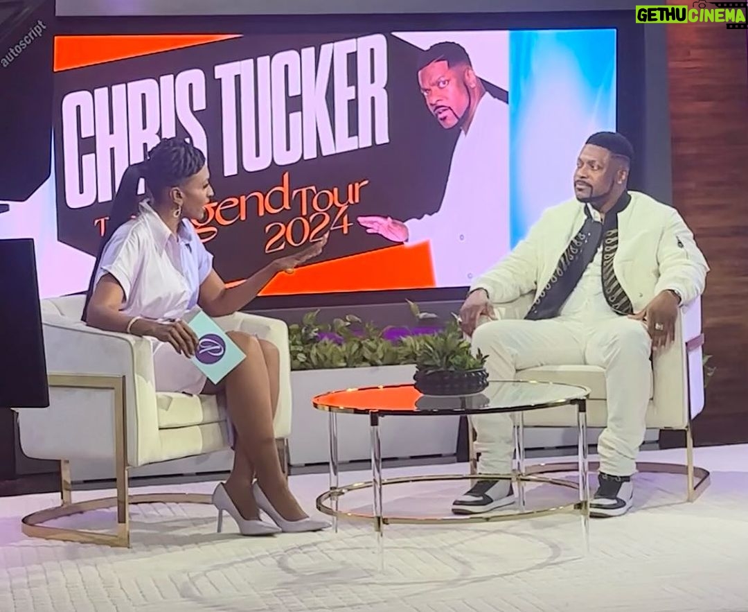 Chris Tucker Instagram - Check me out today on Portia at 3pm on FOX 5, in the ATL. Get your tickets in the link below for the ‘Chris Tucker The Legend Tour,’ NOW, for my show in Atalanta at the FOX THEATRE, tomorrow March 14. https://www.foxtheatre.org/events/detail/christucker2024
