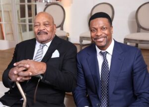 Chris Tucker Instagram - What an Honor to have known this man and spend time with him. Truly an Icon and A Trial Blazer and will be truly missed. I send my love and prayers out to the Brown Family.🙏🏾