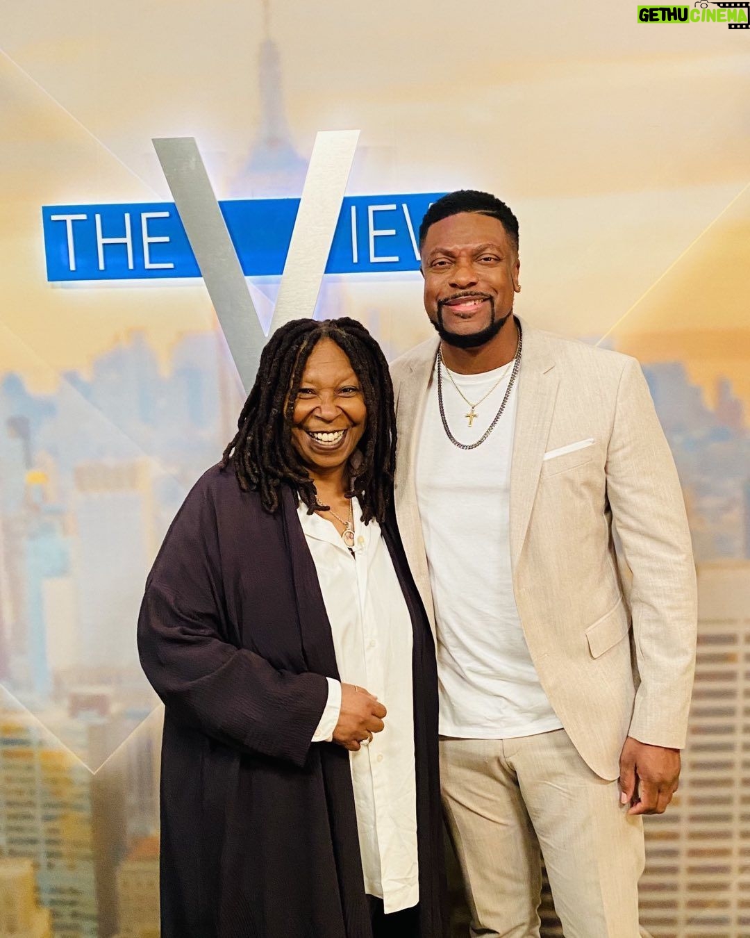 Chris Tucker Instagram - I’ll be on “THE VIEW” this morning, For Real this time. 11AM Eastern standard time, 10AM West Coast time. My movie, “AIR,” airs on Amazon Prime tomorrow, May 12th.