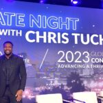 Chris Tucker Instagram - Had a Great time hosting the Late Night Show at the Milken Conference.