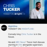 Chris Tucker Instagram – Catch me on @nightline tonight!#air