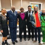 Chris Tucker Instagram - My Bishop J.E. Hogan Sr. with my buddies: DC Curry, D.C. Young Fly, and Willie Moore JR. at my church today.