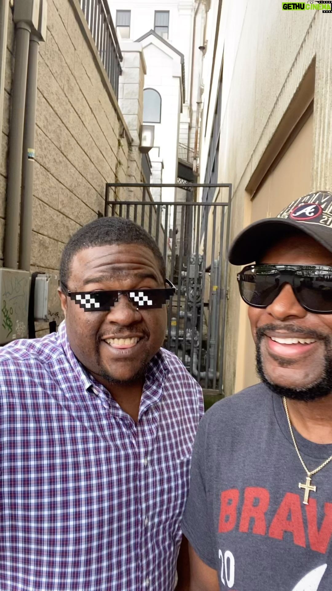 Chris Tucker Instagram - Throw Back Thursday … Singing in Savanna a year ago with a street performer. Singing, ‘You Send Me,’ by by Sam Cooke.