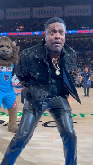Chris Tucker Instagram - At the game in OKC! See you all at my show tomorrow night at “The Criterion.”