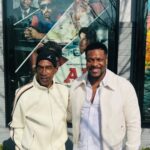 Chris Tucker Instagram - Me & my buddy, Howard H. White, who I portrayed in the Hit MOVIE, “AIR,” that came out this year, playing on Amazon Prime NOW! I wanna Congratulate my friend Howard on his Footwear News Achievement Award Hall Of Fame.