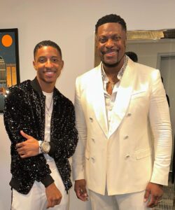 Chris Tucker Instagram - Thanks to my main man, Myles Frost, for opening up my show last night in Baltimore!