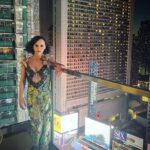 Christina Ricci Instagram - My Times Square balcony at @timessquareedition before walking out to the CFDA Fashion Awards ❤️‍🔥 📸 @markhamptonhair Times Square, New York City