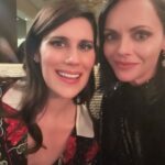 Christina Ricci Instagram - What a beautiful night at @caviarkaspiala for @laprairie and @rodarte ❤️‍🔥 ♥️♥️ @kateandlauramulleavy @rachelbilson ♥️ @markhamptonhair