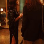 Christina Ricci Instagram - What a beautiful night at @caviarkaspiala for @laprairie and @rodarte ❤️‍🔥 ♥️♥️ @kateandlauramulleavy @rachelbilson ♥️ @markhamptonhair