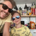 Christina Ricci Instagram - Happy 1st Father’s Day @markhamptonhair ♥️ Love of our lives ♥️ Heart and soul of our family ♥️ We love you endlessly ❤️‍🔥❤️‍🔥❤️‍🔥❤️‍🔥 Sorry I made you be really quiet while I made this 😬😘