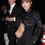 Christina Ricci Instagram - Last night for @burberry 🖤 🖤 @riccardotisci17 HMU @markhamptonhair @nikkideroest @nailsbyzola #thelolabag