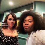 Christina Ricci Instagram - Only @jeremyoharris can get me on TikTok. ♥️♥️♥️♥️♥️ so happy we met ♥️ @latelateshow