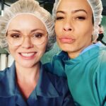 Christina Ricci Instagram - Yellowjackets season finale is this Sunday on @showtime 🐝🐝🐝 @therekhasharma ♥️ @tawnycypress ♥️ @shoyellowjackets