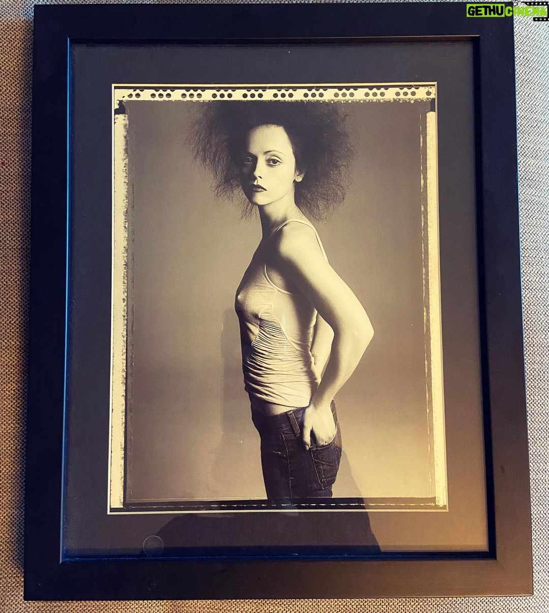 Christina Ricci Instagram - Raffling off this framed (signed by me on the back) Max Vadukal print from 2004 taken for New York Times Magazine in order to raise money for incredible organization @istandwithmypack 🐾♥️ $10 donation equals 1 entry! Please donate to: Venmo: @istandwithmypack PayPal: info@iswmp.org Zelle: info@iswmp.org Put ‘CR’ in the memo and the winner will be announced 12/23/21 #givingtuesday