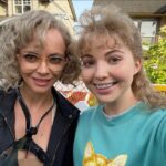 Christina Ricci Instagram - Us ♥️ #mistyquigley @sammihanratty @shoyellowjackets @showtime
