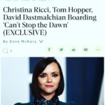 Christina Ricci Instagram - So excited about this one! Can’t wait to work with this amazing cast and the extremely talented director @mariannapalka 🖤