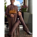 Christina Ricci Instagram - The divine Fendi First Bag and Fendi First Shoe from my gorgeous friend Kim Jones and his first RTW collection for Fendi ♥️♥️♥️ @fendi @mrkimjones @silviaventurinifendi #fendifirst #fendiFW21 #fendi 📸 @markhamptonhair HMU @markhamptonhair