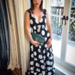 Christina Ricci Instagram - Easy breezy for @katespadeny #katespadeny #ksnypartner #nyfw @marcmena @lenakoro @cristinaehrlich @bridgetblacksten @nailsbyzola @absolute4ngel