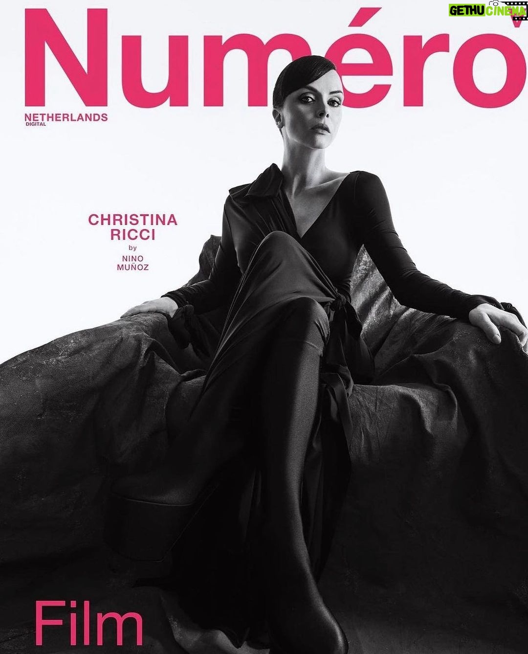 Christina Ricci Instagram - Covering @numero_netherlands shot by my absolute favorite ❤️🔥 @ninomunoz Photographer: Nino Muñoz @ninomunoz Stylist: Sarah Gore Reeves @sarahgorereeves Set designer: Isaac Aaron @itsisaacaaron Production: Alejandro Restrepo Hair: Stephen Beaver @stephenbeaver81 Make-up: Allan Avendano @allanface Nails: Eri Ishizu @eriishizu Styling assistants: Mia Rapoport, Craig Reynolds & Adara Whitney @miarapoport @craigreyno @adara.a.w Photography assistants: Kurt Mangum, Brandon Pavan & Brian Kendall @kurtmangum @brandon.pavan @brianskendall Studio: Studio Stropa @studiostropa Editor: Timi Letonja @timiletonja Interview: Jana Letonja @janaletonja Cover design: Arthur Roeloffzen @arthurroeloffzen