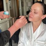 Christina Ricci Instagram - great makeup starts with great skin prep! @allanface shows us how he prepped @riccigrams skin before glam to get that red carpet glow for the Critics Choice Awards 2024. step 1: The Method Nourish for a hydrated base 💧 step 2: Dani Glowing Skin Perfector for a natural luminous glow ✨