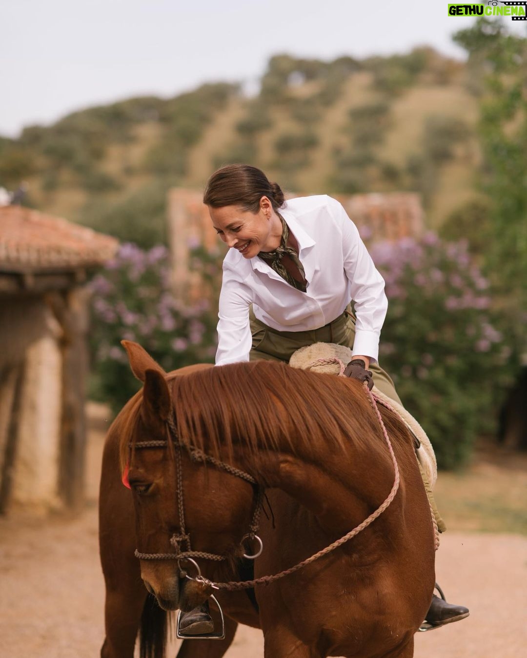 Christy Turlington - 81.9K Likes - Thank you @carolinaherrera for the dreamiest of days riding through beautiful Andalucia with my daughter on horseback. I’m so grateful for the memories, some of them captured here…❤️