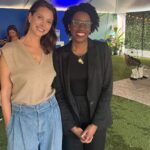 Christy Turlington Instagram - Thanks @shemedia for the opportunity to elevate this timely conversation! Maternal Health does Matter! Can’t think of better partners to join me in Austin @sxsw than these incredible advocates and leaders @laurenunderwood @latona.giwa and @eramshaw. @everymomcounts @birthmarkdoulas @19thnews #givingbirthinamerica 🧡💪