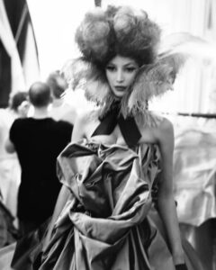 Christy Turlington Instagram - Talk about a change maker, non conformist, environmentalist! @viviennewestwood was ahead of it ALL! An artist, a punk, a working mother and also a designer whose brand is still as relevant today as ever. I feel so lucky to have known her a little during an important phase of my career in fashion and to have had that period so beautifully documented by @gavinbondphotography in his book #BeingThere. Vivienne once faxed me a handwritten letter inviting me to participate in one of her shows, as one did in the early 90’s. She had recently viewed Davinci’s “Lady with an Ermine” and was excited to tell me how much the painting reminded her of me. I am quite sure it was the ermine, not the lady! Thank you, Vivienne, for staying so true to your principles and values and most importantly, for leading the way with spunk and with humor…