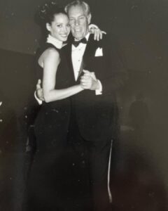 Christy Turlington Instagram - “Oh Captain, My Captain.” Dad, I miss you everyday but especially today, on the 25th anniversary of your passing, and as we approach yet another big family milestone without you. Two of your grandchildren’s graduations within weeks of each other on both coasts. While we never got the chance to dance at my wedding (19 years ago this week), not many girls get the chance to dance with their dad at the Met Ball. 🖤