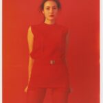Christy Turlington Instagram - “There is a shade of red for every woman”- Audrey Hepburn But this woman in red is also my baby. ❤️ @graciebrns @thepopmag 📷 @clarazara