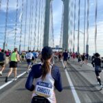 Christy Turlington Instagram - Still so much to process after yesterday’s @NYCMarathon. Celebrating the 50th anniversary of this incredible marathon in our hometown with a team of 86 running on behalf of @everymothercounts. Also, our 10th anniversary participating in it was already a dream for me. Then, I finished very close to my goal at 4:01:20, thanks to my teammate and friend @emzim1. @teamrunemc raised over $400,000 to ensure equitable access to safe and respectful maternity care for all. But the true highlight was starting the race with my daughter @graciebrns and hugging her after she crossed the finish line of her first marathon at 18! Beyond proud of us all, Team. Thank you to everyone who supported us in every way you did. This one will be tough to beat!