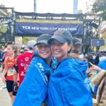 Christy Turlington Instagram - Still so much to process after yesterday’s @NYCMarathon. Celebrating the 50th anniversary of this incredible marathon in our hometown with a team of 86 running on behalf of @everymothercounts. Also, our 10th anniversary participating in it was already a dream for me. Then, I finished very close to my goal at 4:01:20, thanks to my teammate and friend @emzim1. @teamrunemc raised over $400,000 to ensure equitable access to safe and respectful maternity care for all. But the true highlight was starting the race with my daughter @graciebrns and hugging her after she crossed the finish line of her first marathon at 18! Beyond proud of us all, Team. Thank you to everyone who supported us in every way you did. This one will be tough to beat!