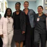 Christy Turlington Instagram - I am so excited to share that my good friend and @everymomcounts partner, @iamjenniejoseph, has accomplished something seriously historic. Until recently, there was not a single accredited midwifery training program in the United States of America that was founded and led by a Black woman. Jennie has changed that. Her school, Commonsense Childbirth School of Midwifery, is now the FIRST and ONLY accredited midwifery school of its kind. Here’s why that matters. Research shows that when women are cared for by midwives, they have excellent health outcomes AND they have more respectful, positive and satisfying experiences. When Black babies are cared for by Black healthcare providers, the rate of infant mortality is cut in half. Yet Black midwives make up only SIX percent of all midwives in the United States. This is a critical point for the maternal health crisis in the U.S. I want to congratulate Jennie’s achievement and also uplift her vital Commonsense Childbirth School of Midwifery. In honor of this huge achievement, all donations you make to @everymomcounts today will support Jennie’s school. Please follow the link in my bio, or swipe up in my story, to support. And, join me in saying in the comments below: “Congratulations, Jennie!”