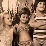 Christy Turlington Instagram - “A sister can be seen as someone who is both ourselves and very much not ourselves – a special kind of double” - #tonymorrison The Turlington sisters, from right to left @kellytburns, Me, and Erin @eturlington. So different and so similar. Weren’t we cute? #nationalsiblingday California