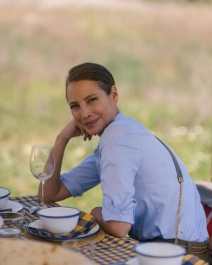 Christy Turlington Instagram - Thank you @carolinaherrera for the dreamiest of days riding through beautiful Andalucia with my daughter on horseback. I’m so grateful for the memories, some of them captured here…❤️
