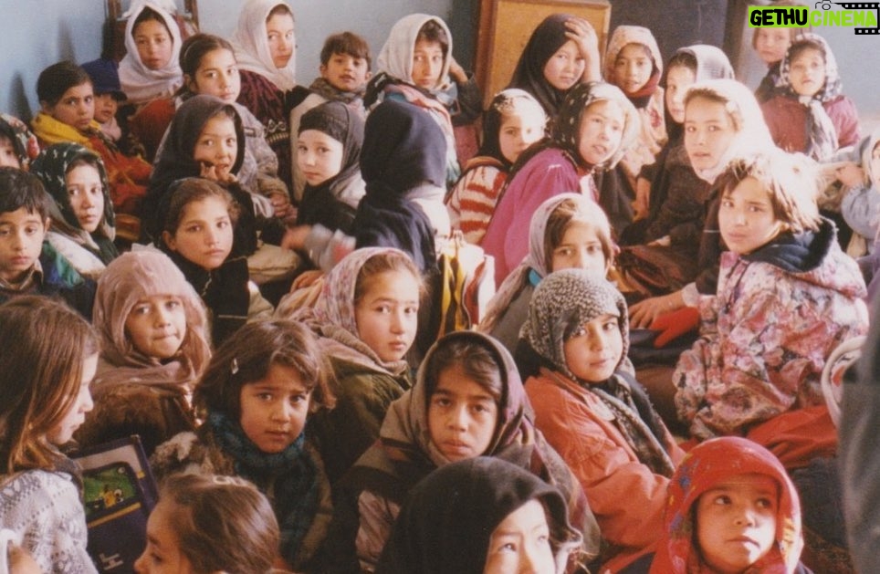 Christy Turlington Instagram - Seeing yesterday’s news footage of planes leaving Afghanistan was more than I can bear. It brought me back 20 years when I visited Afghanistan at the start of this mess. My husband, then fiancé, could not believe that I had agreed to an opportunity to visit Afghanistan in Jan 2002. Just six months after 9/11 and I didn’t have to think twice about it to respond "yes" when I got the call from the Today Show asking if I had any interest in covering a story about @unicef and a “Back to School” campaign for girls following the Taliban’s retreat out of Kabul. The producer and I joined our small crew at the Marriott Hotel in Islamabad, which was bombed in September 2008. We stayed there for a night before catching our flight to Kabul the following day. The same Hamid Karzai International airport in the news now had recently been destroyed and our plane in was one of the first to land once it opened again. I stayed with the UNICEF team in Kabul while the crew stayed in the NBC house across town. We spent the next several days visiting schools and makeshift classrooms around the city until we met Scheherazade, the 15 year old who approached us at the entrance of her school one morning. She walked right up and in perfect English asked for computers for her sisters and peers. She was open and friendly and invited us to follow her home to meet her family. They had moved to Peshawar after the Taliban came and had just returned. Scheherazade’s father had taken his daughters and wife out of Afghanistan so that they could continue to be educated. Now that they were back, they could safely attend school again. She and all the children in these photos I took are grown now, and probably have families of their own that they would do anything to protect. Women are seeing years of progress towards their freedoms being undone before their eyes, families are displaced and need emergency food, water, and protection. Please consider donating to any of the organizations listed above in their relief efforts for the people of Afghanistan.
