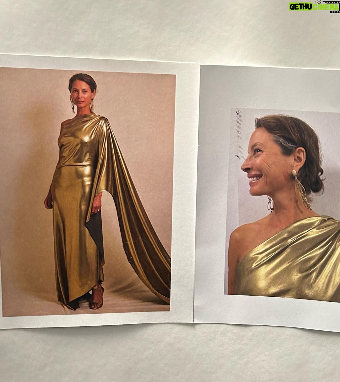 Christy Turlington - 84.1K Likes - What a week! It started with a dress, a very beautiful gold lame number that I got to wear to close the @ralphlauren show last Friday night. A few days later, I attended the #CaringforWomen gala which was the 15th anniversary for the @keringfoundation that raised 3million in support of three organizations to address violence against women. @malalafund #nationalnetworktoenddomesticviolence #newyorkcityallianceagainstsexualassault
And finally, a quick trip to London to join my Super Friends on stage to close the spectacular #vogueworld extravaganza at the Drury Lane Theatre Thursday night. Now, “Back to Life, Back to Reality….”