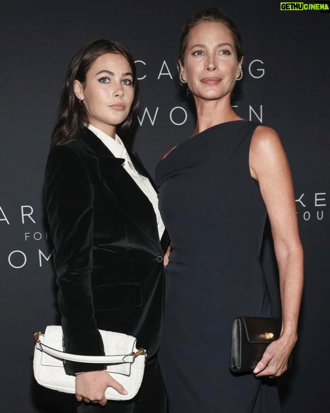 Christy Turlington - 84.1K Likes - What a week! It started with a dress, a very beautiful gold lame number that I got to wear to close the @ralphlauren show last Friday night. A few days later, I attended the #CaringforWomen gala which was the 15th anniversary for the @keringfoundation that raised 3million in support of three organizations to address violence against women. @malalafund #nationalnetworktoenddomesticviolence #newyorkcityallianceagainstsexualassault
And finally, a quick trip to London to join my Super Friends on stage to close the spectacular #vogueworld extravaganza at the Drury Lane Theatre Thursday night. Now, “Back to Life, Back to Reality….”
