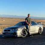 Cody Walker Instagram - The lighting was just right for @seanlee768 ‘s 🦄 #r34 #gtr Willow Springs International Raceway