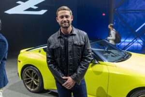 Cody Walker Instagram - Honored to reveal the all new seventh generation #NissanZ and represent for the enthusiasts. I truly believe @nissanusa hit it out of the park! I cannot wait to get behind the wheel. 😎#opportunityofalifetime