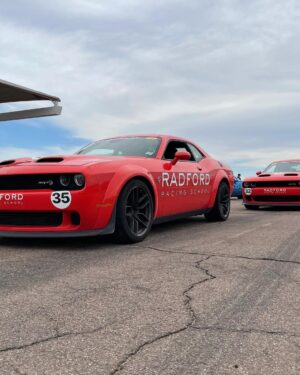 Cody Walker Instagram - My name is on the car which by law of the playground makes it mine 😎🤘🏁🏎💨 #grinningeartoearallday #motorsportsplayground #transamta2 #radfordracingschool #dodge #hellcat